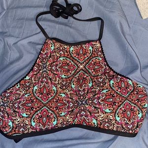 halter top bikini top la vie en rose